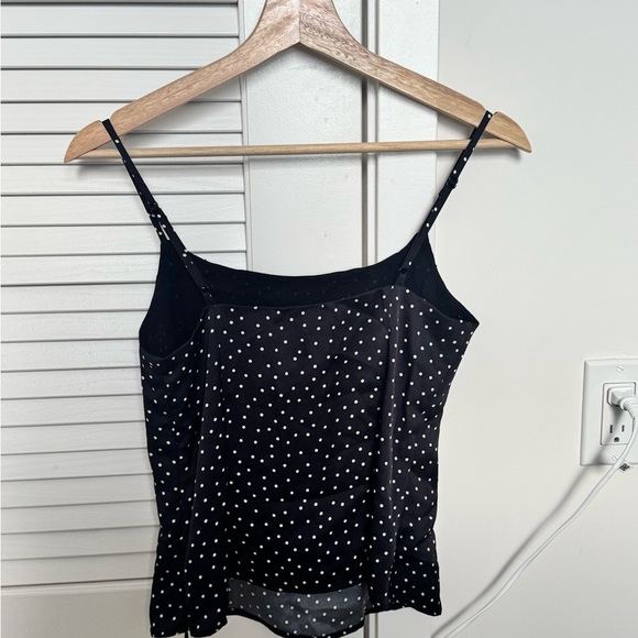 Reformation Isla Satin Top Black - Size 0 - Picture 3 of 3